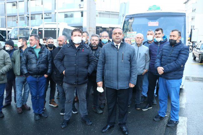 Güzergahları Değiştirilen Marmaracık Minibüs Şoförleri Kontak Kapattı!