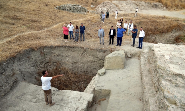 Başkan Bozkurter, "Perinthos Antik Kenti'ndeki Kazılara Desteğimiz Devam Ediyor"