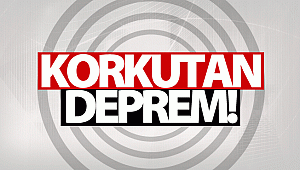 Tekirdağ'da Deprem