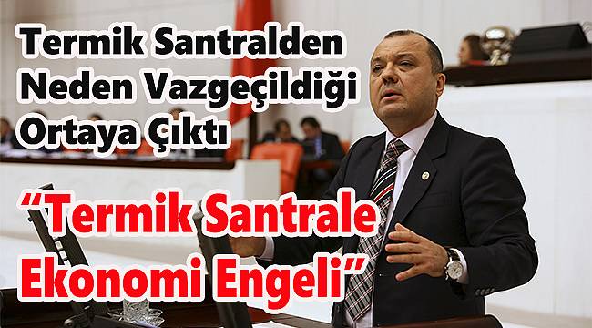 Tekirdağ'da Ekonomik Nedenlerden Dolayı Termik Santralden Vazgeçildi