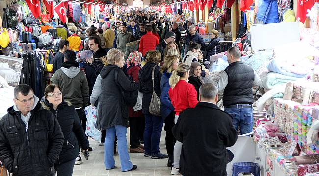 Noel Tatilinde Turistler Edirne'ye Akın Etti