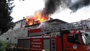 Sakarya'da Ev Yangını