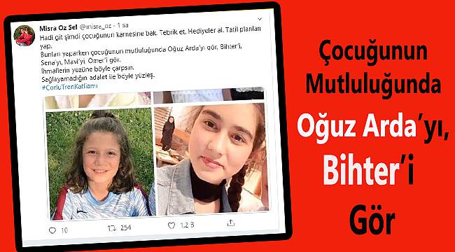 Acılı Anneden Karne Paylaşımı, “Çocuğunun Mutluluğunda Oğuz Arda’yı, Bihter’i Gör”