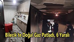 Bilecik'te Doğal Gaz Patladı, 6 Yaralı