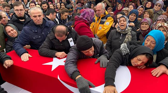 Şehidimiz Son Yolculuğuna Uğurlandı