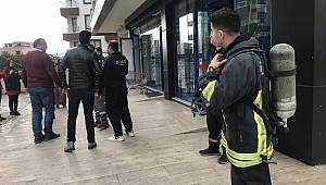 Çerkezköy'de Markette Çıkan Yangın Söndürüldü
