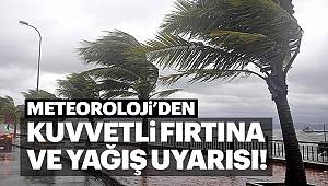 Yarına Dikkat Kuvvetli Fırtına Geliyor