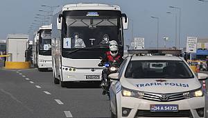 Almanya'dan Gelen Türkler Otobüslerle Yurtlara Götürülüyor