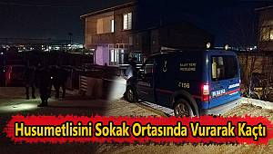 Husumetlisini Sokak Ortasında Vurarak Kaçtı