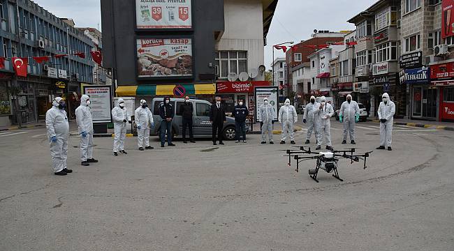 Keşan Belediyesi İlaçlamayı Drone İle Yaptı