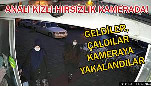 Analı Kızlı Hırsızlık Kameraya Yakalandı!