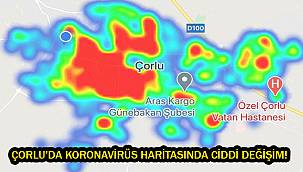 Çorlu’da Koronavirüs Haritasında Ciddi Değişim!