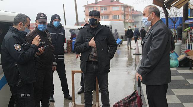 Karantinada Olması Gereken Kişi Pazar Girişinde Yakalandı