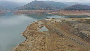 Yalova'nın İçme Suyu İhtiyacının Karşılandığı Barajda Su Seviyesi Azaldı