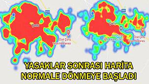 Yasaklar Sonrası Harita Normale Dönmeye Başladı