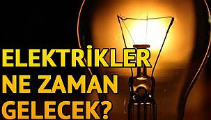 Çorlu Karanlığa Büründü 9 Mahallede Elektrikler Kesildi! Peki Ne Zaman Gelecek? İşte Cevabı...