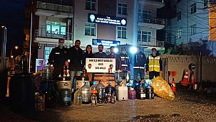 Tekirdağ'da 619 Litre Kaçak İçki Ele Geçirildi