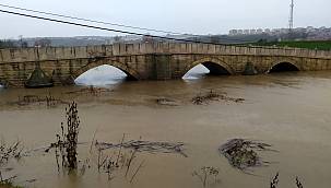 Tunca Nehri İçin Alarm Seviyesi Turuncuya Yükseltildi