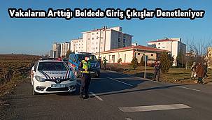 Vakaların Arttığı Beldede Giriş Çıkışlar Denetleniyor