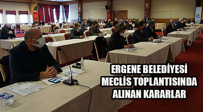 Ergene Belediyesi Mart Ayı Olağan Meclis Toplantısı Yapıldı