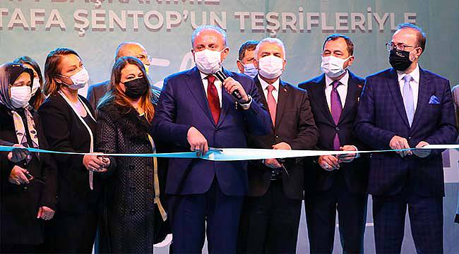 TBMM Başkanı Şentop Tekirdağ'da Pazar Yeri Açılışına Katıldı