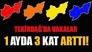 Tekirdağ’da Vakalar 1 Ayda 3 Kat Arttı!