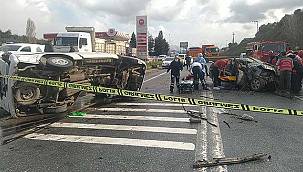 Sakarya'da Panelvan ile Otomobil Çarpıştı, 5 Yaralı