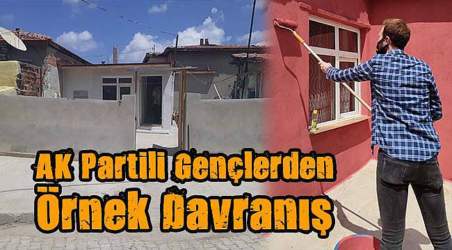 AK Partili Gençlerden Örnek Davranış