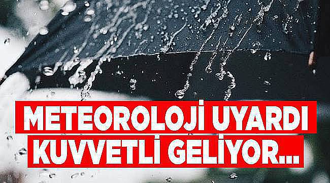 Meteoroloji'den Tekirdağ'a Son Dakika Uyarısı!