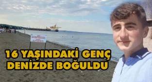 16 Yaşındaki Genç Denizde Boğuldu