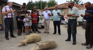 İmeceyle Alınan Küçükbaş Hayvanların Etleri, İhtiyaç Sahiplerine Dağıtıldı