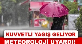 Meteoroloji Saat Verdi! Tekirdağ'a Kuvvetli Yağış Geliyor