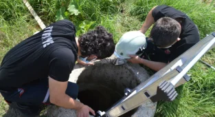 Su Kanalına Düşen Kedi İçin Arama Çalışması Yapıldı