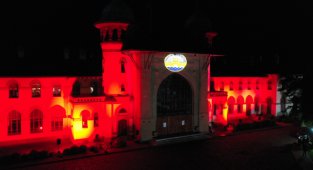 Edirne Tarihi Tren Garında Işık ve Ses Gösterisi Sunuldu