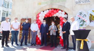 Yangında Zarar Gören Tarihi Çarşı Restorasyonun Ardından Açıldı