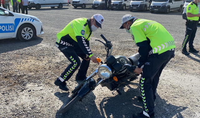 Çorlu'da Çalınan Motosiklet Terk Edilmiş Halde Bulundu