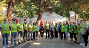 Vefa Sosyal Destek Grubundan Kan Bağışı