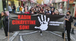 Kırklareli'nde Yaşanan Kadın Cinayeti Protesto Edildi