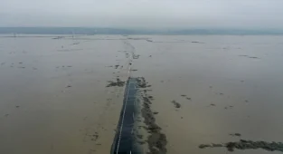 Ergene Nehri'nin Yatağından Taşması Nedeniyle Köy Yolları Ulaşıma Kapandı