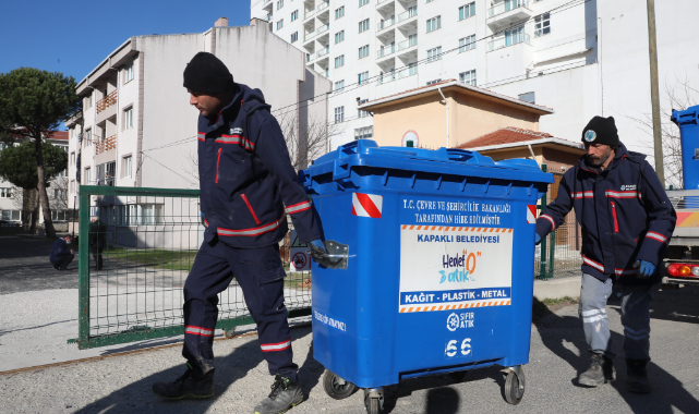 Kapaklı'da "Mavi Konteyner" Sayısı 154'e Ulaştı