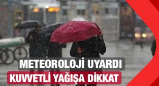 Meteoroloji'den Son Dakika Uyarısı! Kuvvetli Yağış Geliyor