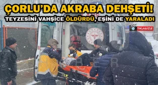 Akraba Dehşeti! Teyzesini Vahşice Öldürdü, Eşini De Yaraladı