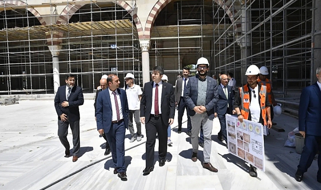 Edirne Valisi Kırbıyık, Restorasyon Çalışmalarını İnceledi