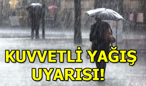 Meteoroloji'den Son Dakika Uyarısı!