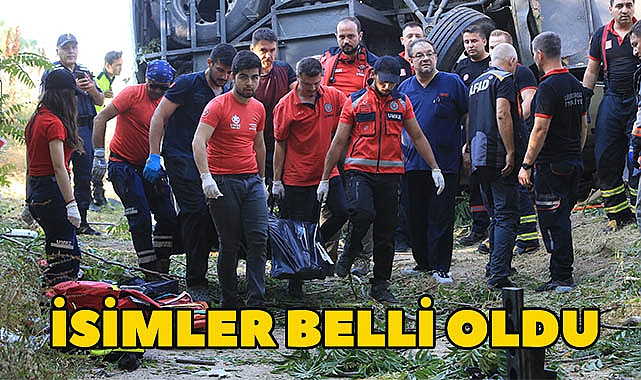 Feci Kazada Hayatını Kaybeden 6 Kişinin İsimleri Belli Oldu