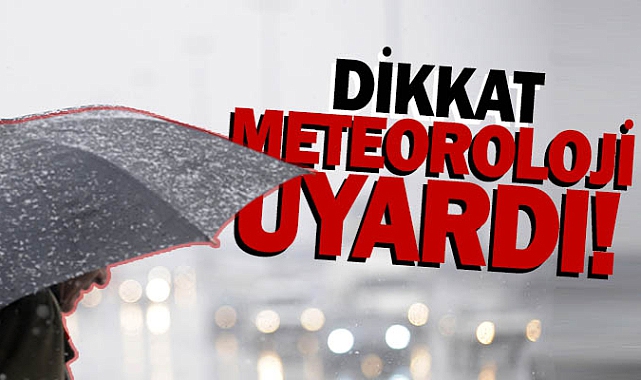 Meteoroloji'den Tekirdağ İçin Ardı Ardına Uyarı! Yağış Kuvvetli Geliyor