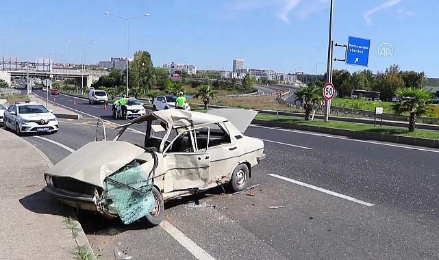 Kavşaktan Ters Yöne Giren Otomobil Otobüsle Çarpıştı, 1 Ölü