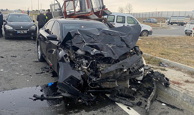 Enez Belediye Başkanı Trafik Kazası Geçirdi, 3 Yaralı