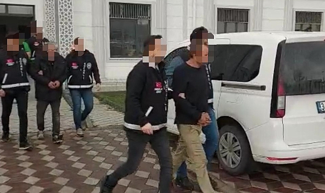 Kocaeli'de Yakalanan 3 Hırsız Tutuklandı