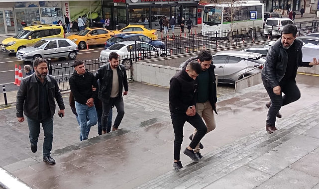 Yakalanan 3 Kapkaççı Tutuklandı